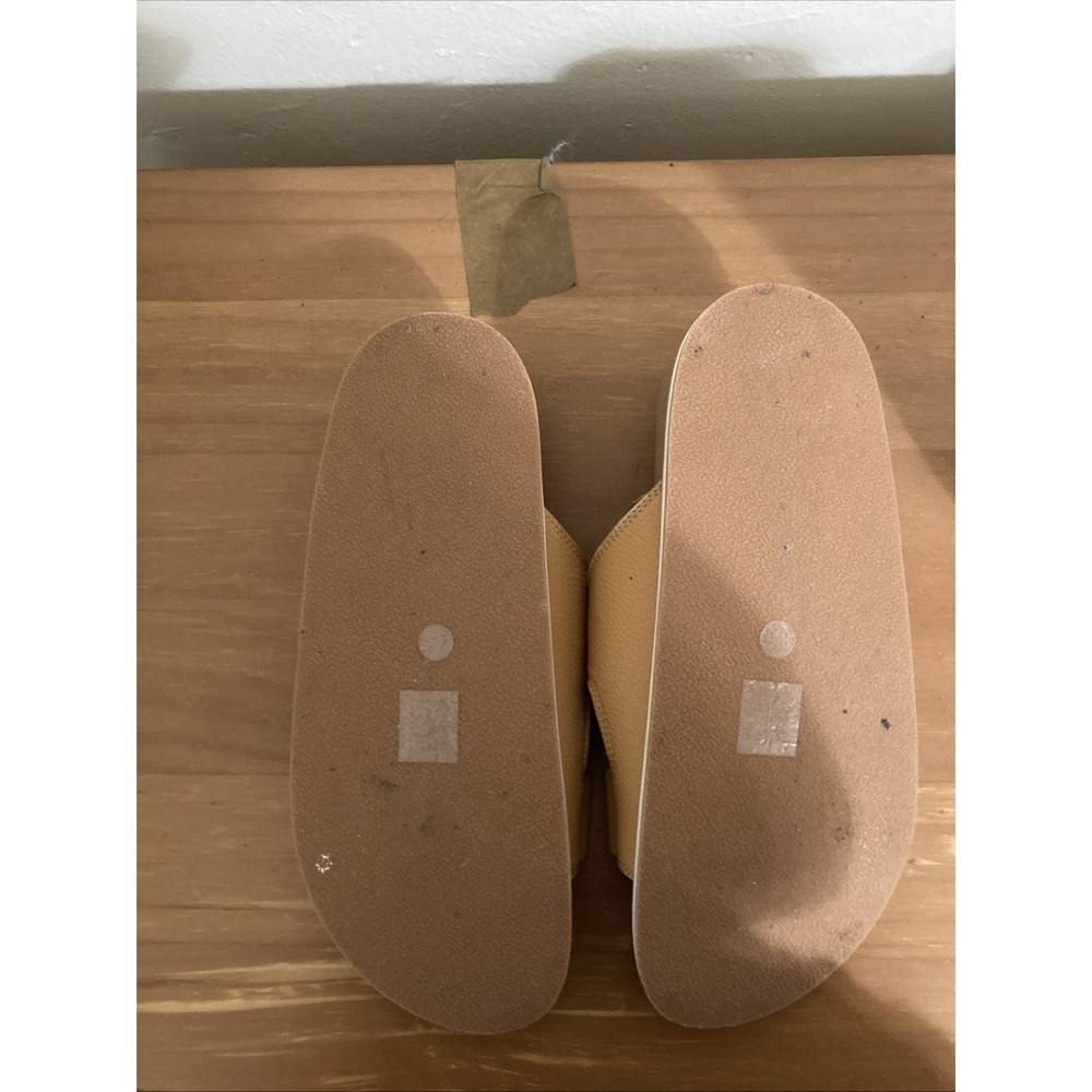 Oasis Society of California Sienna Double Strap Slide Sandals Women's Cognac 8.5 - Picture 6 of 7